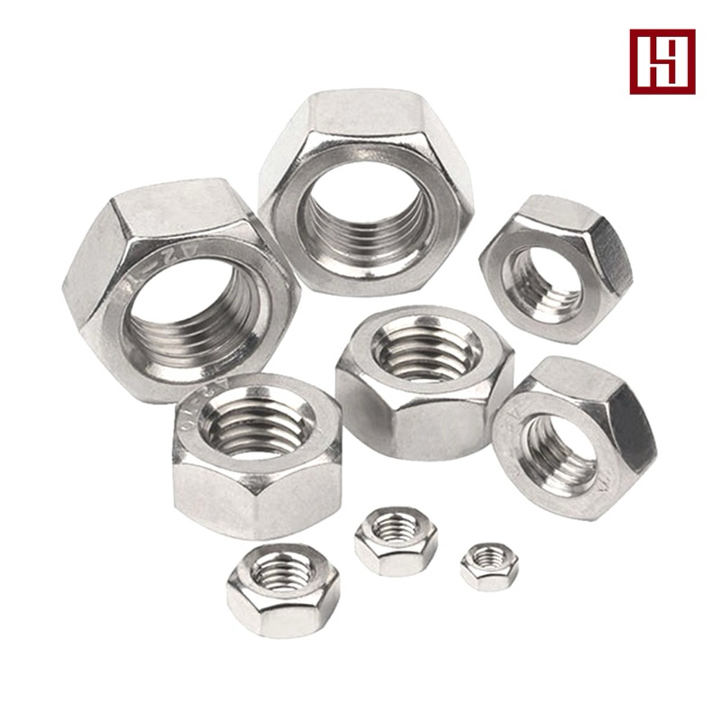 Đai ốc Inox 304, Tán Inox 304 đủ size [M3, M4, M5, M6, M8, M10, M12, M14, M16, M18, M20, M22, M25 ]
