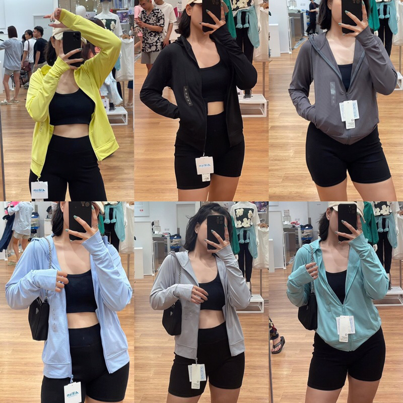 ÁO CHỐNG NẮNG THUN LẠNH NỮ UNI AIRISM MẪU MỚI NHẤT