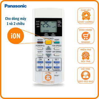 [Mã ELHA22 giảm 5% đơn 300K] Điều khiển điều hoà, máy lạnh Panasonic có ION