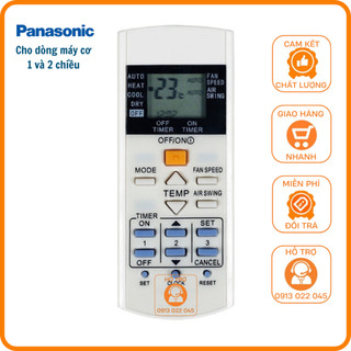 [Mã ELHA22 giảm 5% đơn 300K] Điều khiển điều hòa Panasonic thường - Remote máy lạnh Panasonic (Không Inverter)