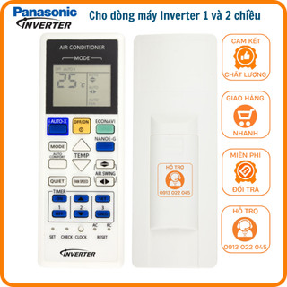Điều khiển điều hoà Panasonic - Remote máy lạnh Panasonic (Inverter bản to)