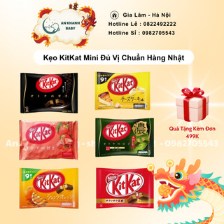 Bánh kitkat các vị hàng nội địa nhật bản date 10/2024