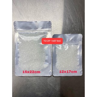 [100 GRAM] TÚI ZIP BẠC 12x17cm - 15x22cm