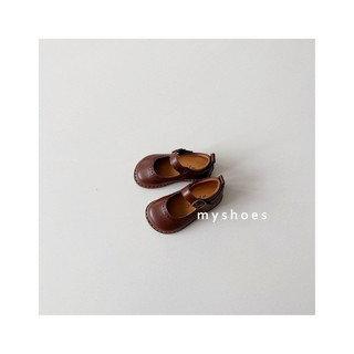 [MYSHOES] Giày da basic cho bé Hàn Quốc giống Pamyeuoi