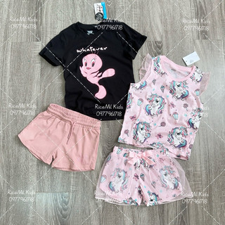 Bộ cộc hè Delta pony, vịt donald xuất dư xịn