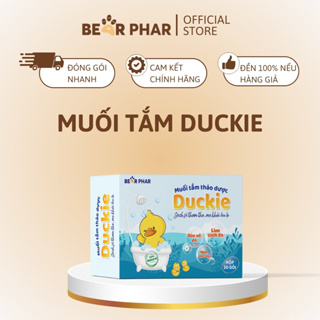 Muối tắm bé Duckie, muối tắm bé thảo dược, bé sạch sẽ thơm tho, mẹ khỏi âu lo làm sạch hộp 10, 20 gói