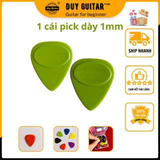 Phím đàn guitar size 1mm 1 cái guitar pick Meideal màu ngẫu nhiên mẫu giọt nước - Duy Guitar Store