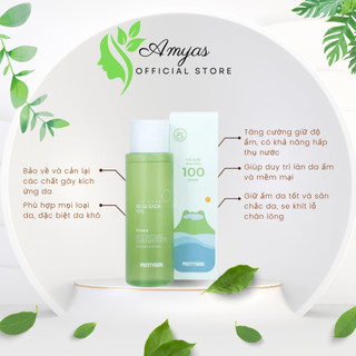 Nước hoa hồng cho da dầu mụn pretty skin 250ml - Hàn Quốc Toner rau má jeju dành giúp sạch mụn se khít lỗ chân lông