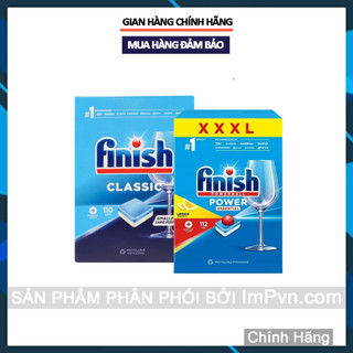 Viên rửa chén bát cơ bản Finish Essential 6in1 và Finish Classic 2in1 - ImP - ImPvn