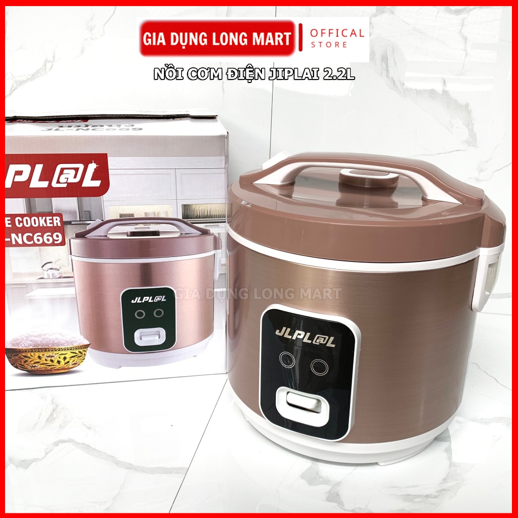 💥Nồi Cơm Điện JIPLAI Thái Lan NC669 Dung Tích 2.2 Lít Lòng Niêu Siêu Dày, Bảo Hành 12 Tháng