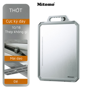 Thớt nhựa và Inox 2 mặt kháng khuẩn cao cấp MItomo MT-304PP hàng chính hãng siêu bền và an toàn