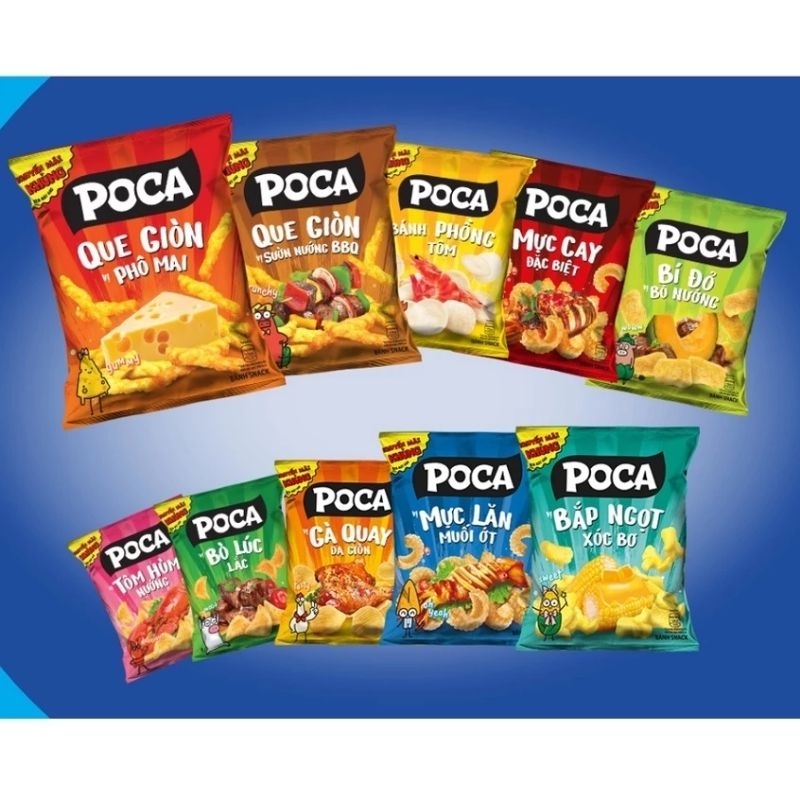 Bim bim Poca đủ vị gói 30gr
