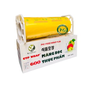 Màng bọc thực phẩm Hàn Quốc 600 khổ 30cm hàng chuyên dùng an toàn cho thực phẩm