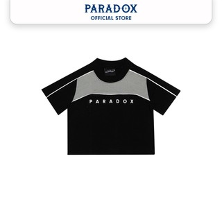 Áo thun croptop paradox - high-class coll. - dim - đen