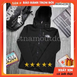 Áo khoác nữ NF Softshell hàng xuất đẹp BẢO HÀNH TRỌN ĐỜI👍Áo khoác TNF chống gió chống nước - trong lót nỉ