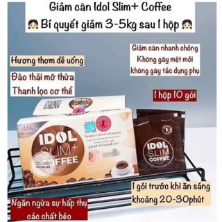 CÀ PHÊ GIẢM CÂN IDOL SLIM COFFEE X2 THÁI LAN