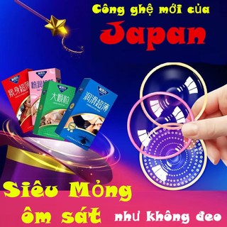 Menboy Bao cao su siêu mỏng bao cao su gai công nghệ nhật bản