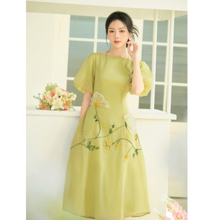 Olv - đầm belen embro dress