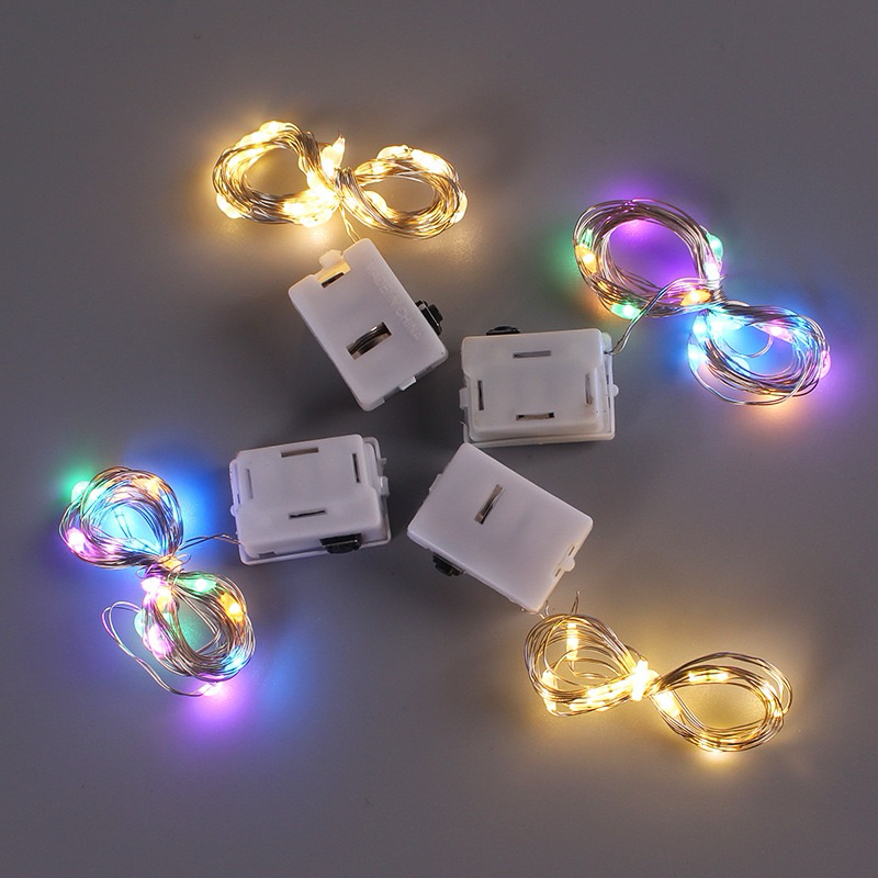 Dây đèn led trang trí 2m vàng ấm