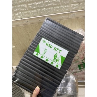 bịch ống hút trân châu đen phi 12