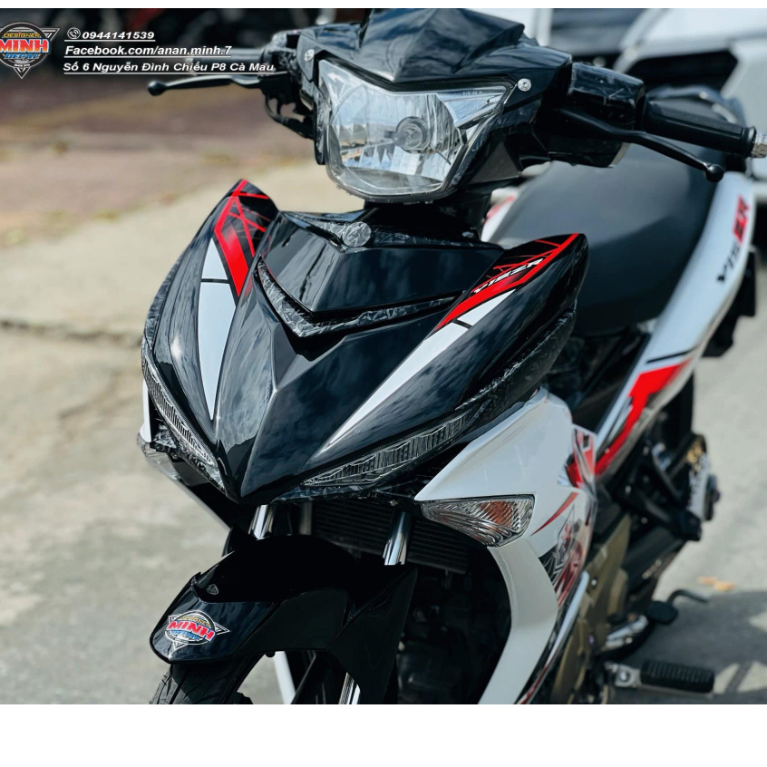 TEM  EXCITER TEM RỜI - EXCITER 150 TRẮNG ĐEN - TEM RỜI CAO CẤP