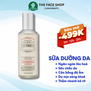 Sữa dưỡng ẩm chống lão hóa sáng da phục hồi săn chắc da The Face Shop The Therapy Essential Emulsion 130ml