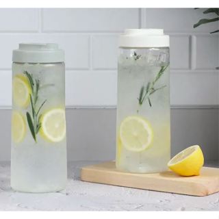 Bình nước nhựa LocknLock Slide Open HAP823-HAP824 dung tích 1.2-1.4L, nắp trượt  - bepmart