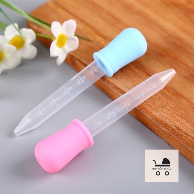 Ống Hút Sữa, Bón Thuốc Cho Bé Loại 1-5ml , dễ vệ sinh sau khi sử dụng