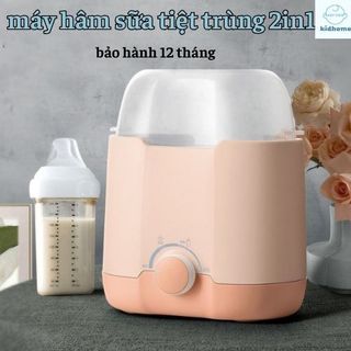 Máy hâm sữa tiệt trùng bình sữa 4 chức năng, hâm nóng, ủ ấm, tiệt trùng bình sữa, hâm thức ăn cho bé bảo hành 12 tháng