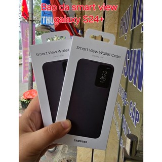 Bao da Smart View Wallet Case samsung galaxy S24/ S24 Plus -Hàng Chính hãng