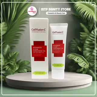 KEM CHỐNG NẮNG KIỀM DẦU CELL FUSION C CLEAR SUNSCREEN 100 SPF 48 PA+++