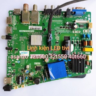 Bo khiển liền nguồn tivi asanzo 32s500 32t550 32t660