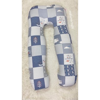 Gối ôm bà bầu chữ u dài 145x75cm êm ái vô cùng