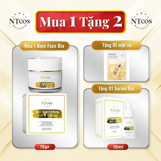 Kem Face Bio Whitening Tặng Serum Căng Bóng