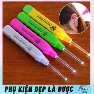 Dụng cụ lấy rái tai có đèn soi phát sáng thông minh 3 đầu cực kỳ tiện lợi kèm hộp đựng B440