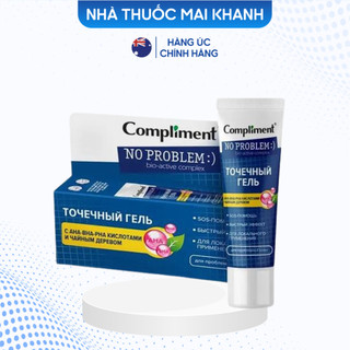 Gel chấm mụn aha - bha - pha compliment no problem sos 25ml