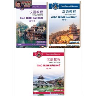 Combo sách giáo trình hán ngữ 1 - 6