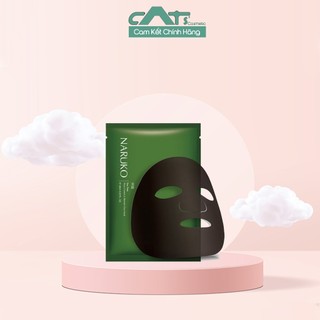 Miếng mặt nạ kiểm soát dầu và mụn trà tràm Naruko Tea Tree 26ml/m