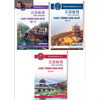 Sách - Combo Giáo Trình Hán Ngữ 123456 - Tự Học Tiếng Trung Cấp Tốc Cho Người Việt - (3 quyển) (kèm Audio)