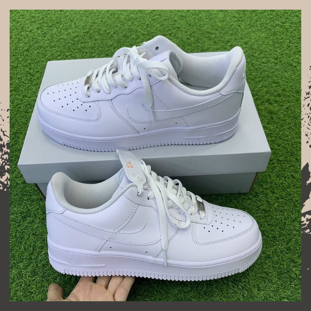 Giày Af1 Trắng, Giày Sneaker_Air Force 1 Trắng Classic Nam Nữ Cân Mọi OUTFIT Dễ Phối Đồ Full Box BILL | BigBuy360 - bigbuy360.vn