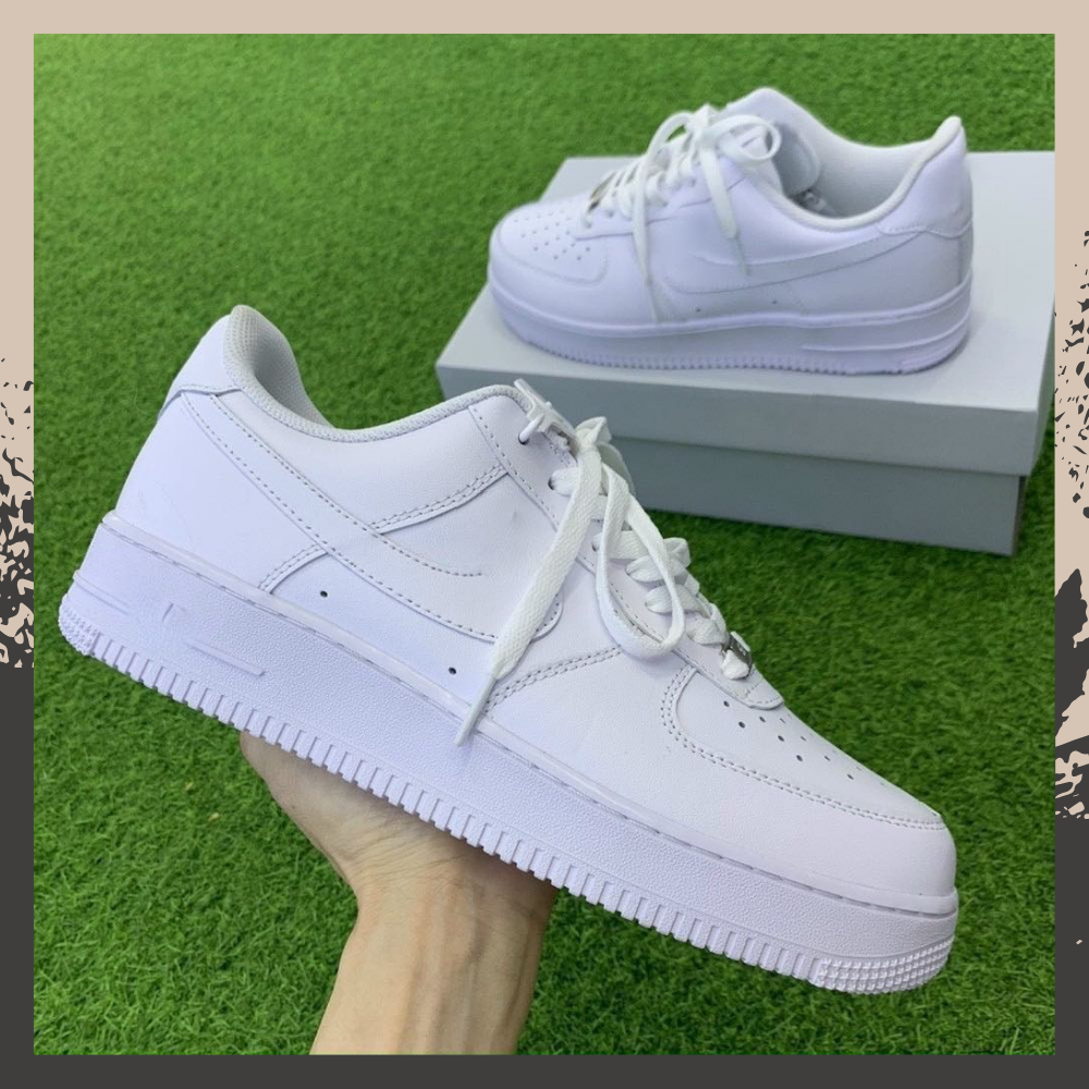 Giày Af1 Trắng, Giày Sneaker_Air Force 1 Trắng Classic Nam Nữ Cân Mọi OUTFIT Dễ Phối Đồ Full Box BILL | BigBuy360 - bigbuy360.vn