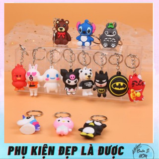 Móc Khóa Hoạt Hình 3D Ngộ Nghĩnh Dễ Thương