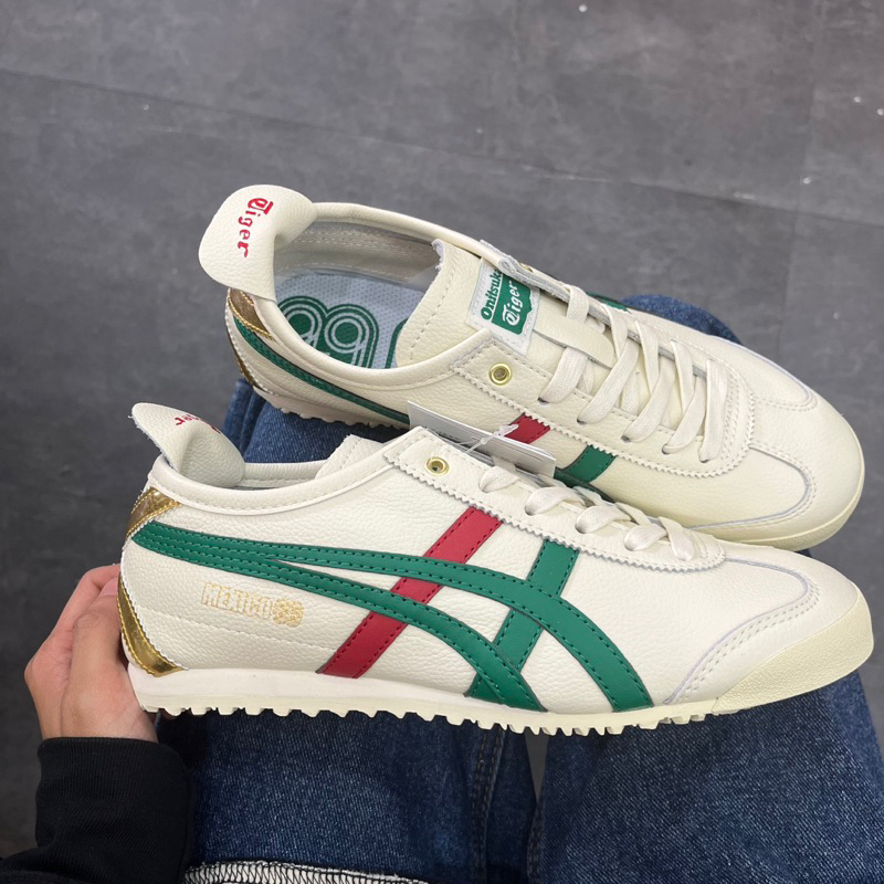 giày thể thao tiger mexico 90 xanh vàng