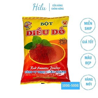 Bột điều màu, bột hạt điều đỏ tẩm ướp tạo màu 500g