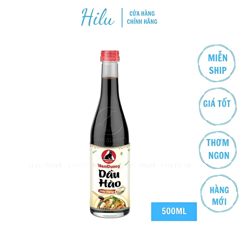 Dầu hào Nam Dương 615g con mèo đen