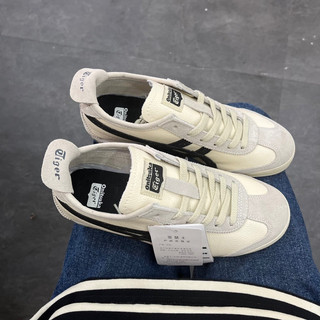 Giày Sneakers Nam Nữ, Giày Onitsuka Tiger Mexico 66 Vintage 'Birch Black' [Tặng Kèm Box Bảo Vệ]