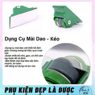 [C108] Dụng Cụ Mài Dao Kéo - Đá Mài Dao Có Đế Loại Rẻ