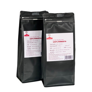 Cà Phê Robusta - Cà Phê Nguyên Chất Quyên Trang - (500gr/ 1kg) - (Hạt, Bột)