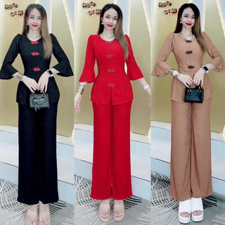 Sét bộ bà ba đồ lam pháp phục đi chùa mặc thoải mái lịch sự