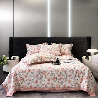 BỘ CHĂN GA GỐI LỤA THÁI TENCEL ( HÀNG NHẬP KHẨU)